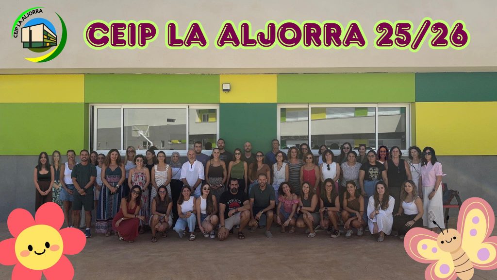 🌻 La Aljorra da la bienvenida a una nueva etapa educativa