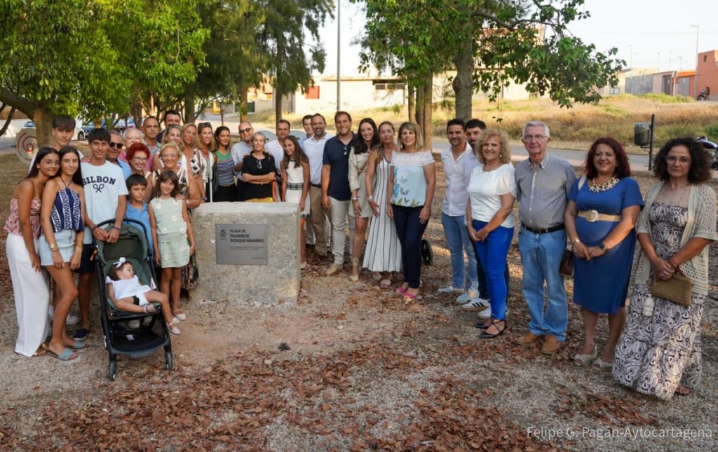 La Aljorra dedica una plaza a su vecino Fulgencio Rosique Navarro
