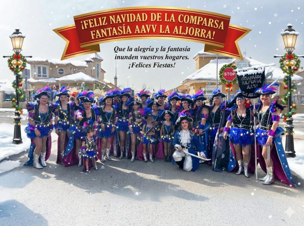 Felilz Navidad Comparsa Fantasía