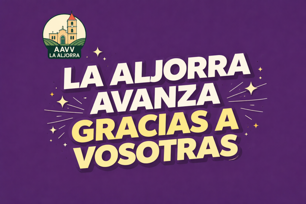 La Aljorra lleva nombre de mujer: Feliz 8 de marzo